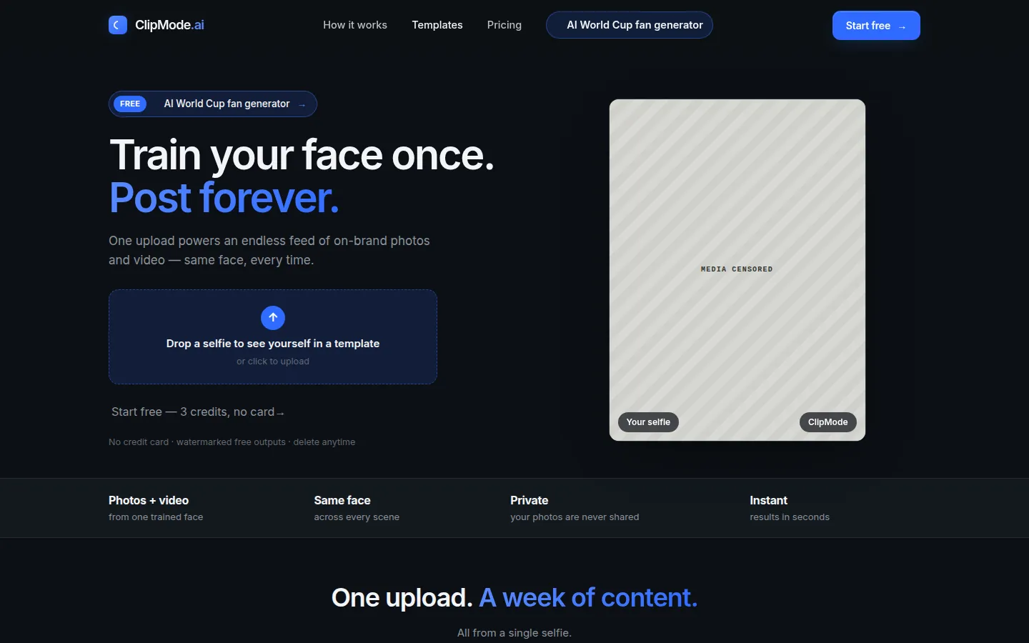 Reviewed capture of the DeepMode public landing page