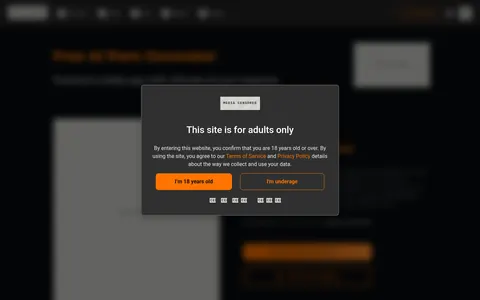 Reviewed capture of the Pornworks public landing page