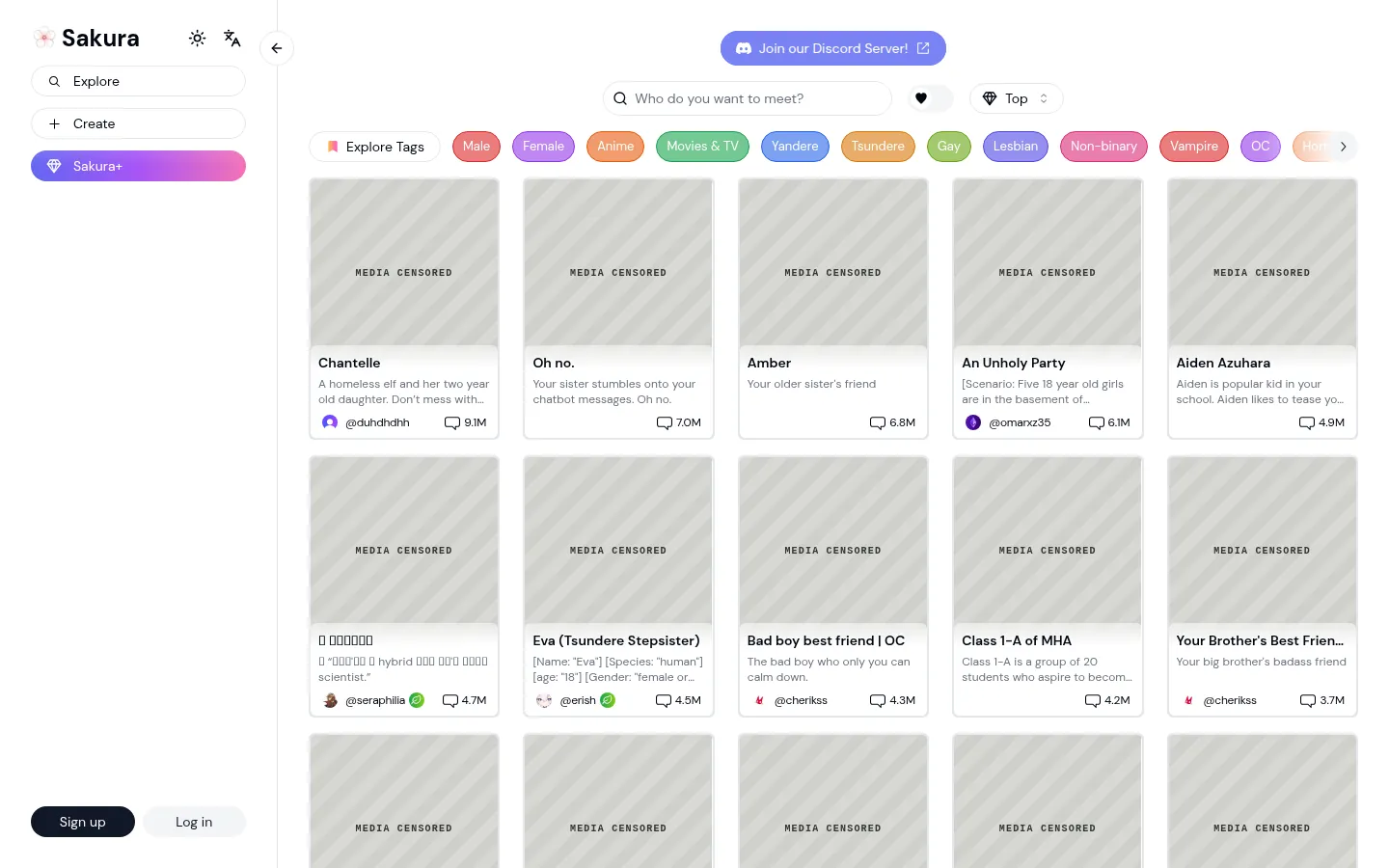 Reviewed capture of the Sakura AI public landing page